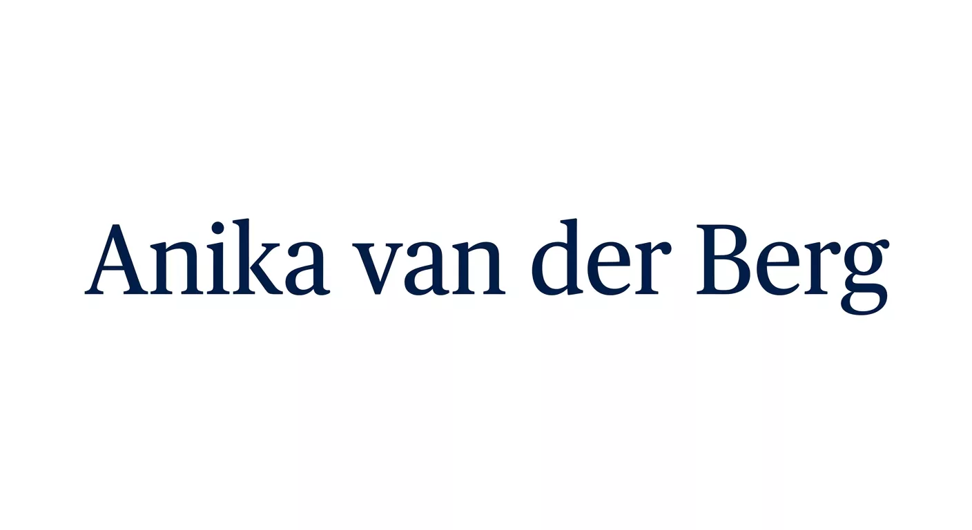 Anika van der Berg
